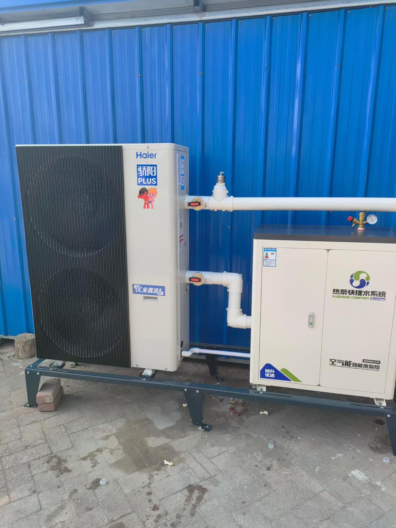 现在我们农村最热门的事就是安装空气能，这样使用地热农村人也就不用生炉子烧柴火了。