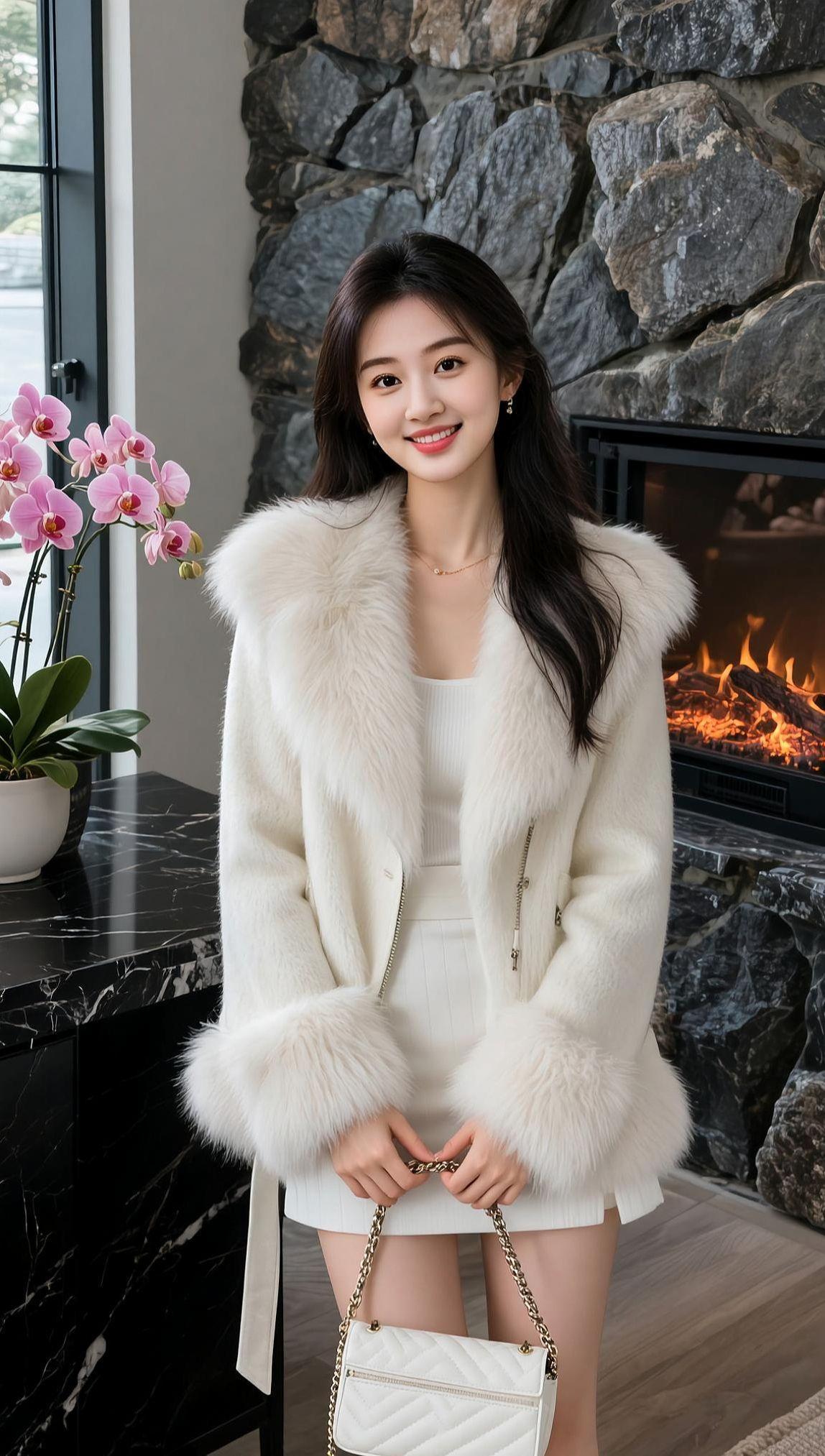 温馨居家写真 抖音ai创作 高颜值