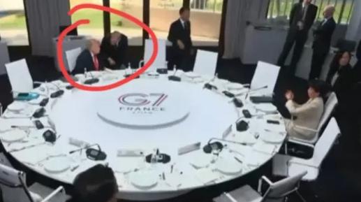 又是忘记关麦了，加拿大总理在G7会议跟特朗普汇报，对中国的围堵你还满意吧！录音被
