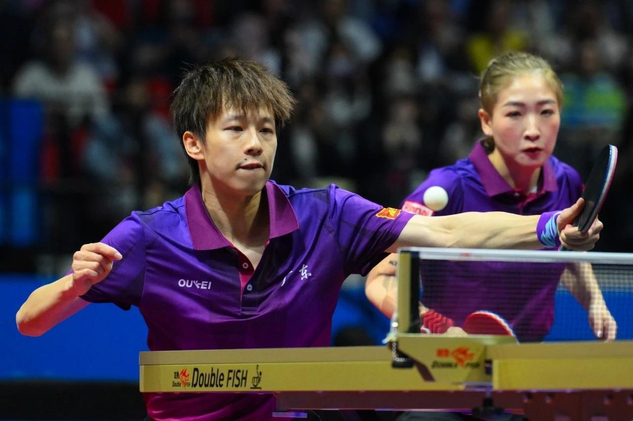 刘诗雯/林高远晋级混双决赛！
第十五届全运会 乒乓球混双半决赛，广东队林高远/刘