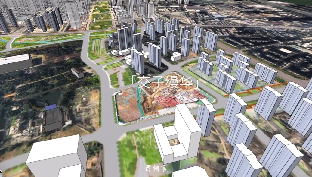 林家坝第一梯队区位【润达丰·交子缦华】，根据酉相言的预演，还原了260...