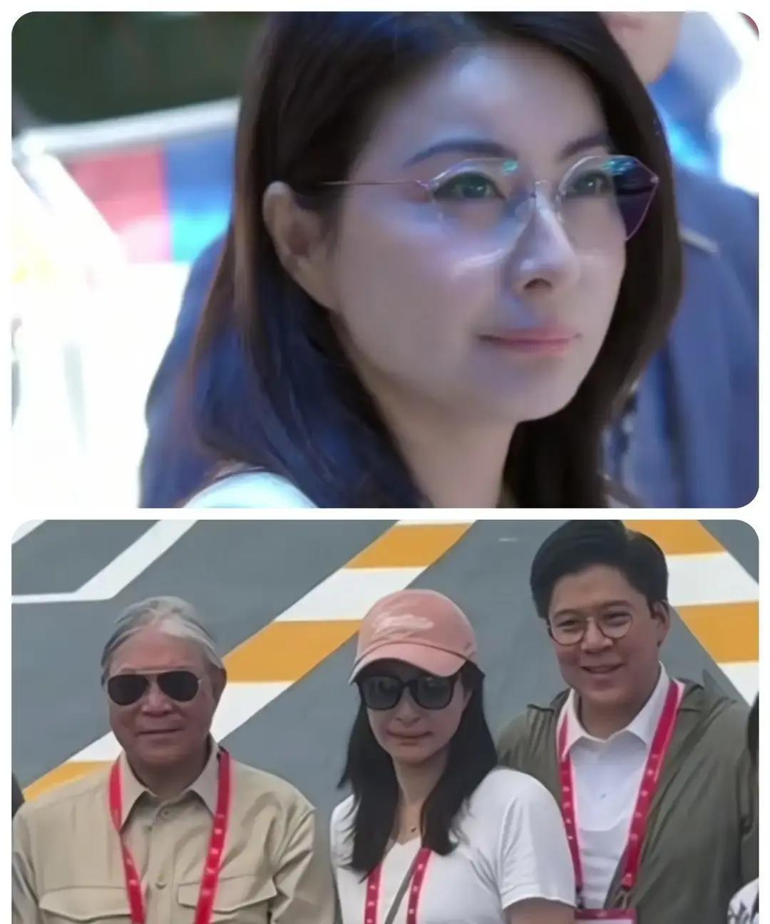 奥运冠军给公公理衣领，豪门媳妇竟这样
 
郭晶晶伸手那一下，霍震霆笑得像孩子。没