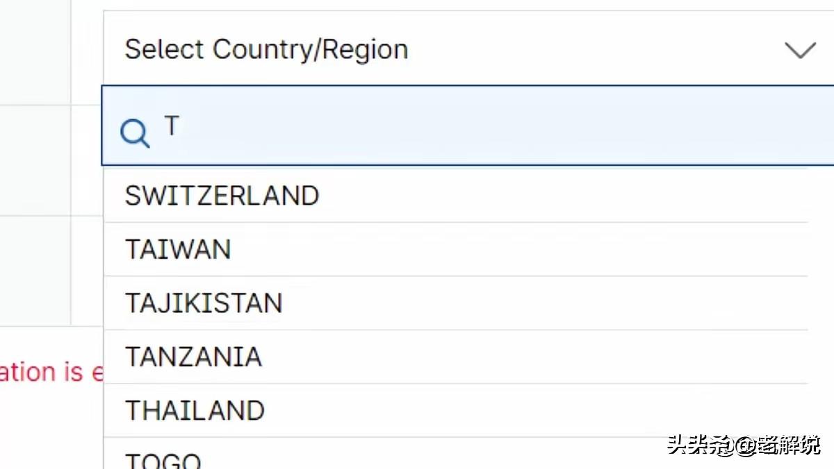 韩国电子入境卡将“中国台湾”改为“台湾”
​在韩国电子入境卡系统页面“国家/地区