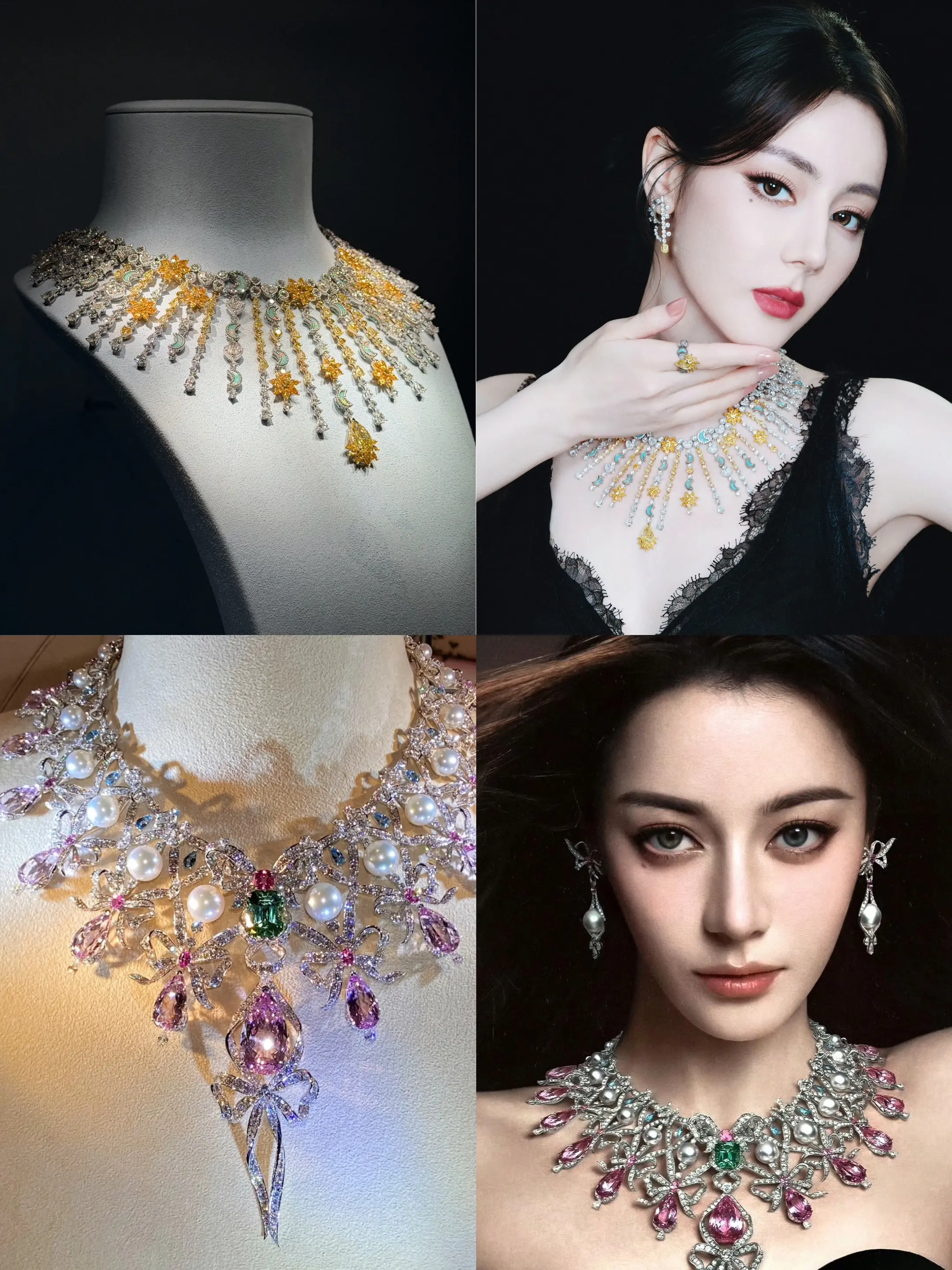 品牌方：最好的珠宝配最爱的美人。