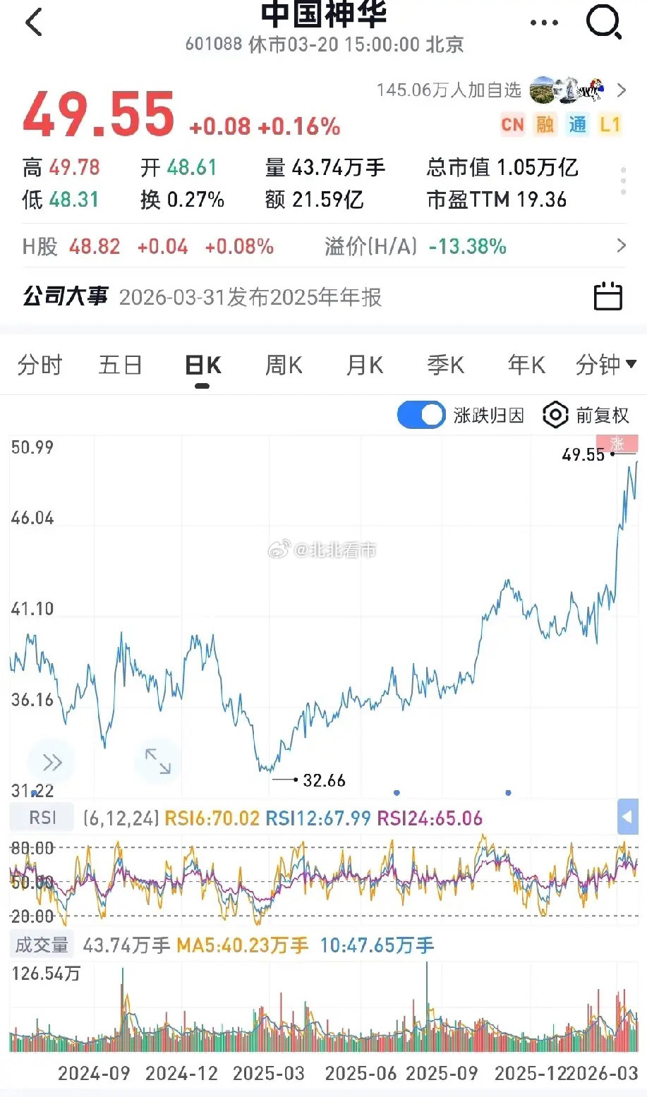 2026年低估价值股之中国神华：穿越周期的“现金奶牛”，锁定7%+的确定性回报一