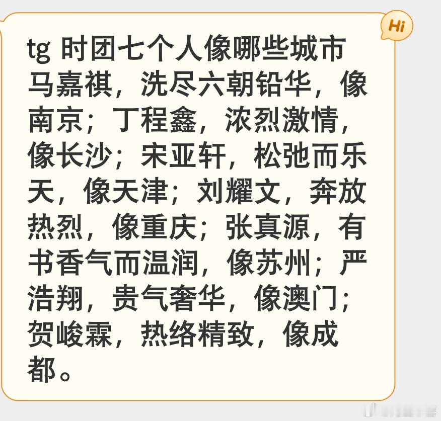 tg 时团七个人像哪些城市 