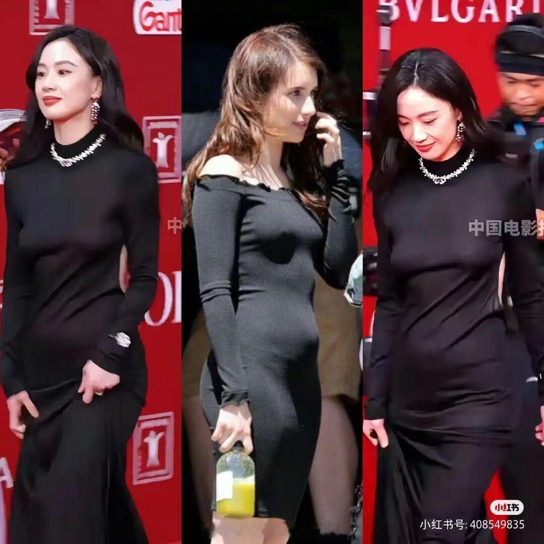 李梦的这套衣服完全暴露了她的身材缺点，是现在火了不在意别人的看法了吗？ ​​​