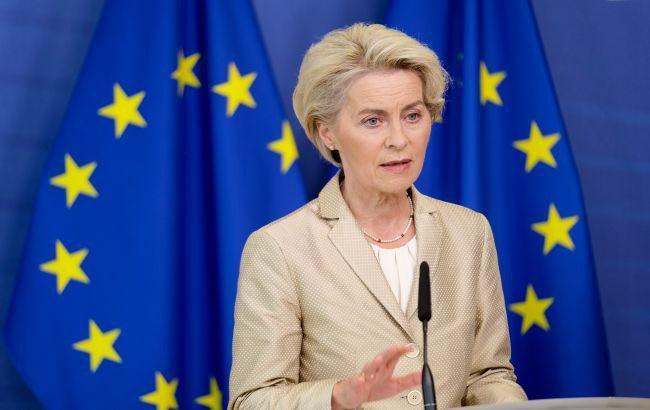 乌尔苏拉．冯德莱恩：
"尽管面临压力，我们仍坚定不移地朝着我们的目标迈进：为乌克