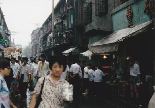 1986 年 8 月上海有小伙伴知道这里是哪吗