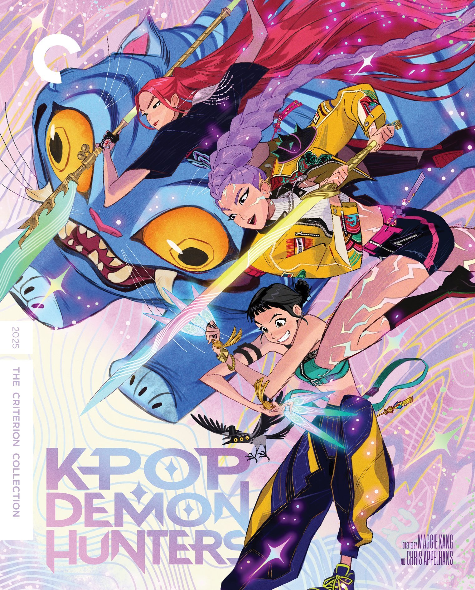 CC标准收藏11月3日将发行Netflix爆款动画《K-POP：猎魔女团》，影碟