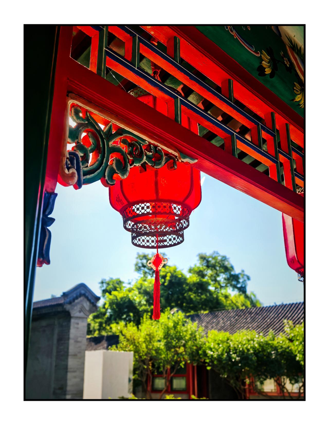 周日紫竹院行宫风景如画