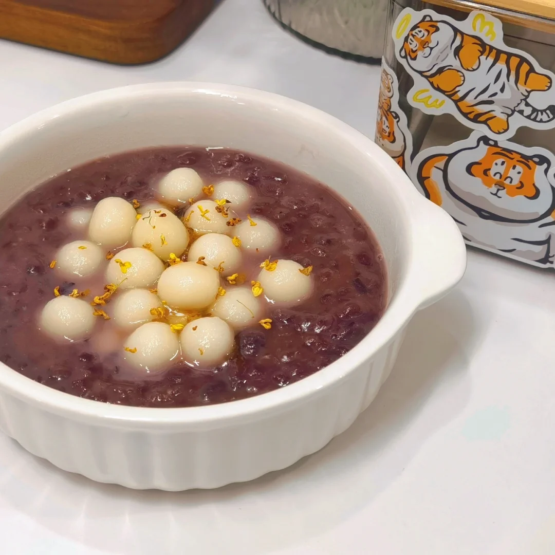 糯叽叽|奶香红豆桂花小圆子✨