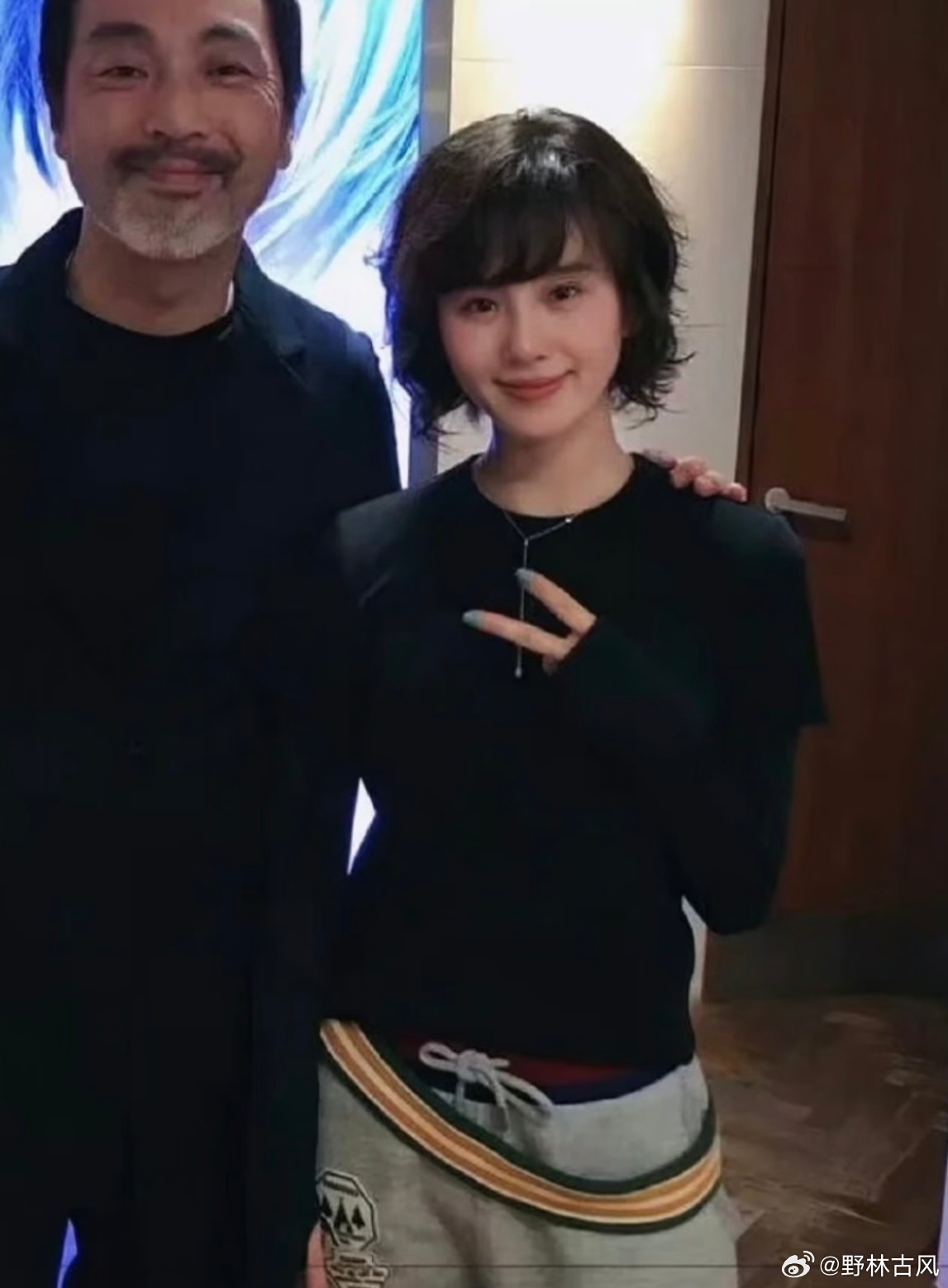 刘诗诗 短发 甜晕 ​​​