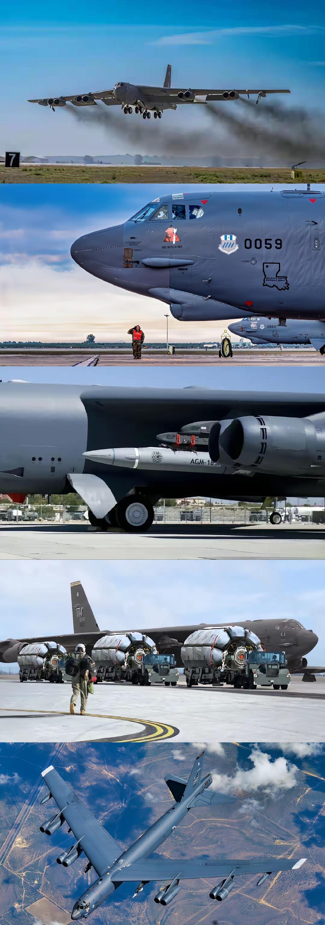 B-52“同温层堡垒”重型战略轰炸机
