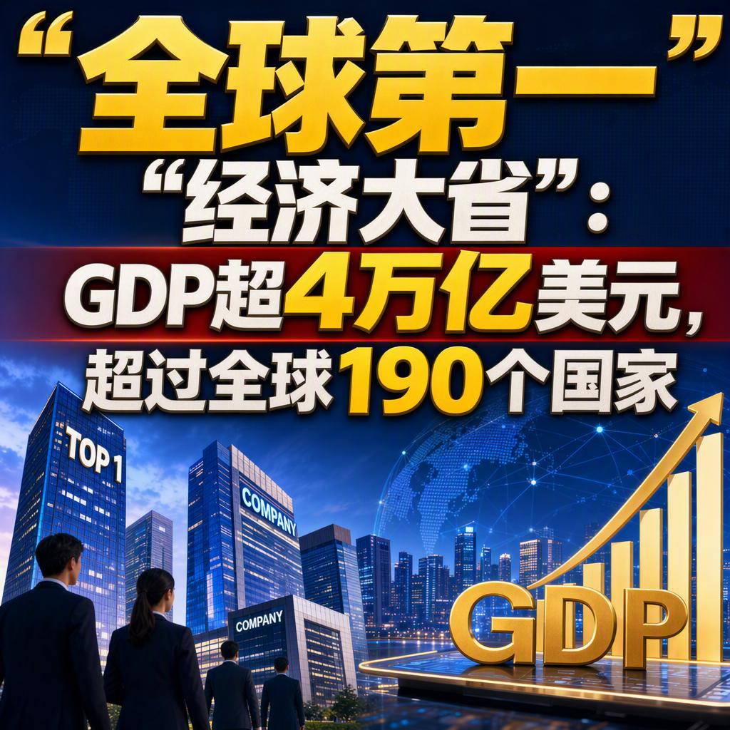 很多人一提到“富可敌国”，第一反应还是美国加州。
一个州GDP冲到4.1万亿美元
