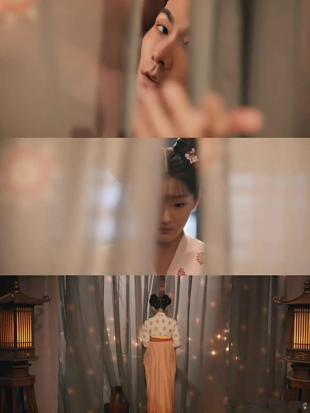 #戴向宇为演渣男道歉#这段没有直接拍出来，但大家应该都猜到了~天衣布店的小女仆—