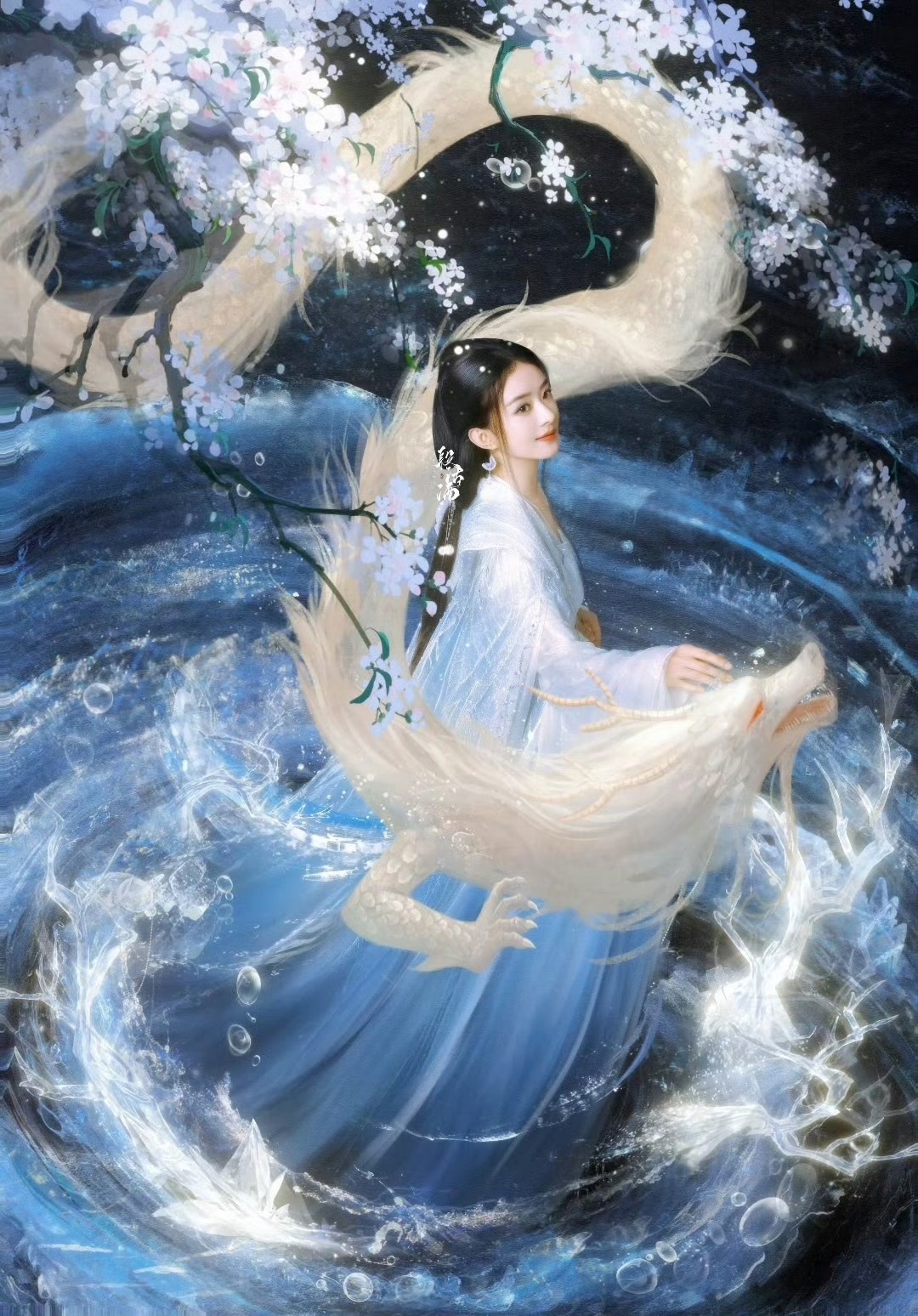 赵丽颖粉丝审美是真好，这图太美了