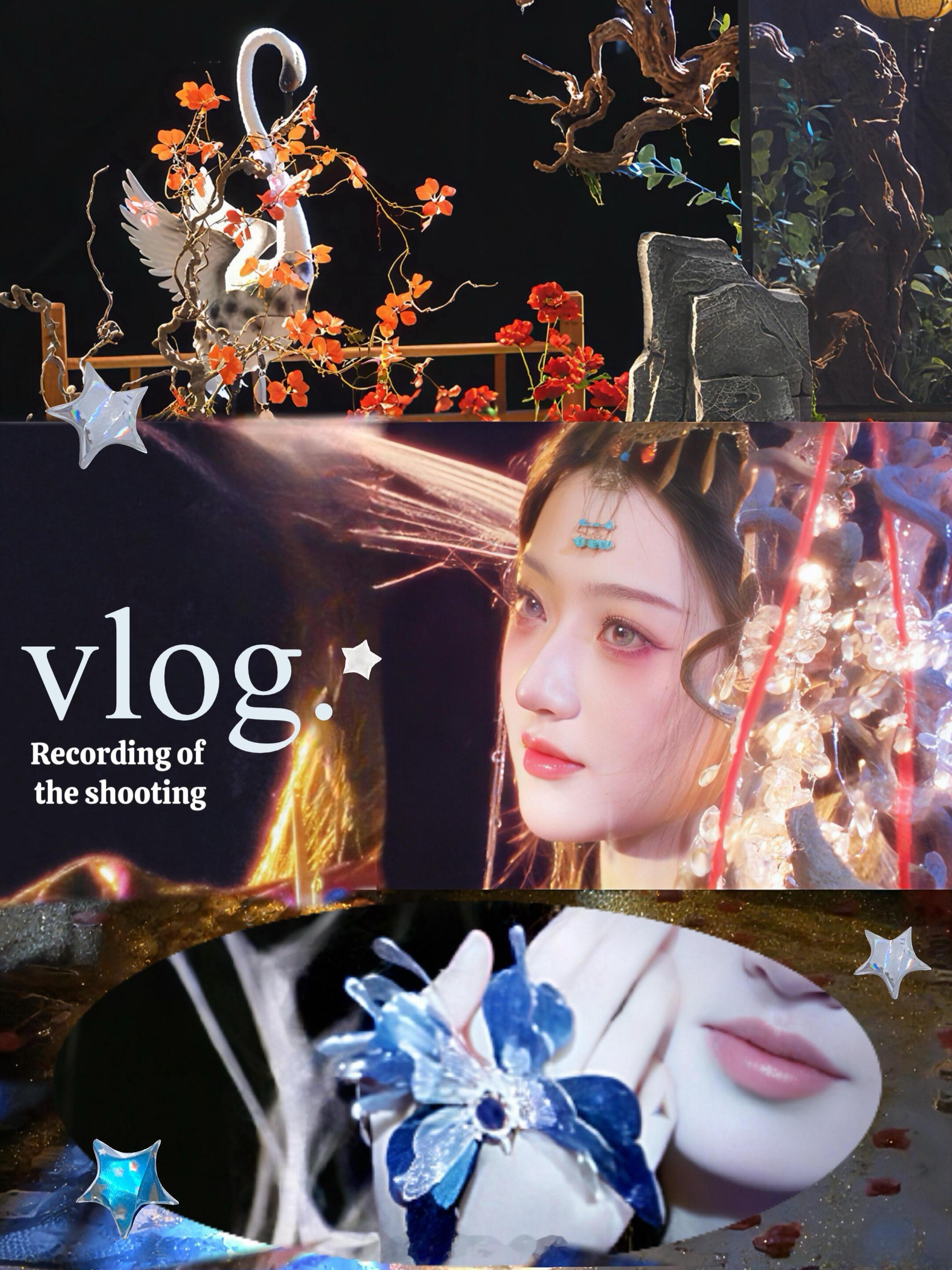 机智张镜头下的杨雨潼不仅画面美哭，vlog里杨雨潼清亮明媚的旁白解说更是点睛之笔