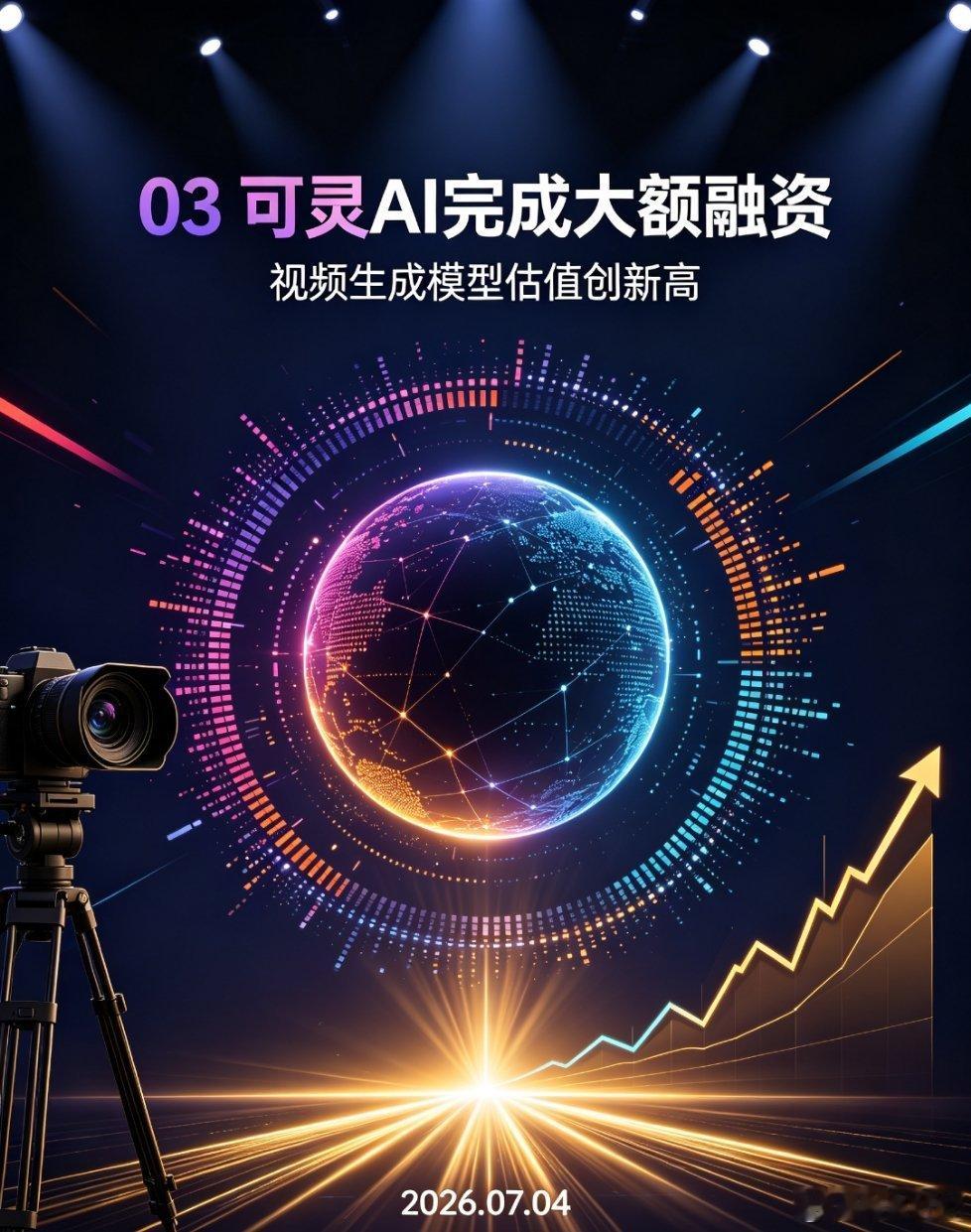 今天AI圈最大的消息，就是快手旗下的可灵AI拿下30亿美元新一轮融资，投后估值直