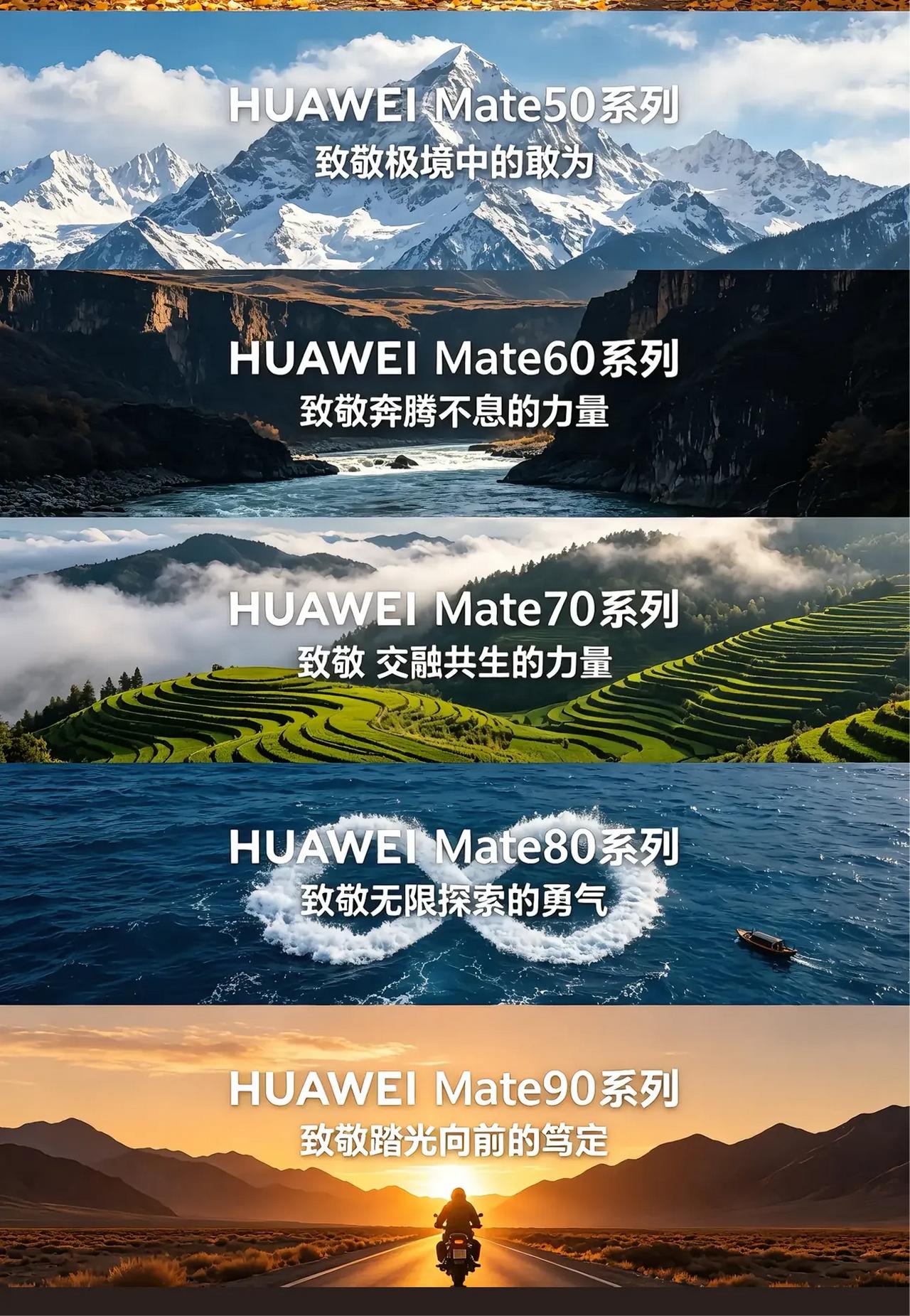 历代mate主题文案，很有力量！