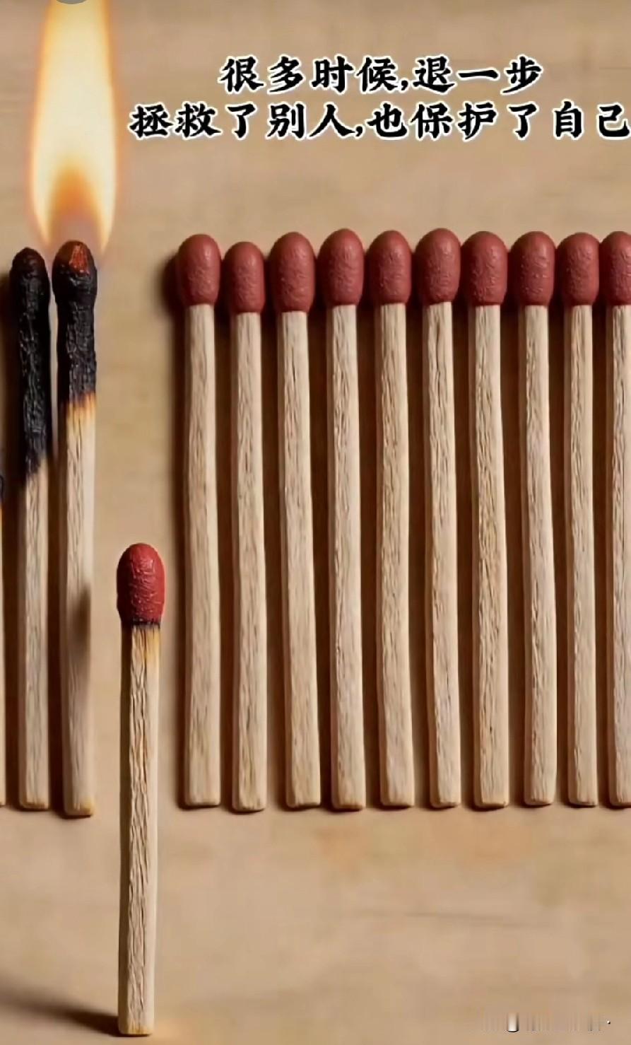 如果泽连斯基能懂这根火柴多好！
治国，需要大格局，有勇不及有谋。佩服泽连斯基的勇