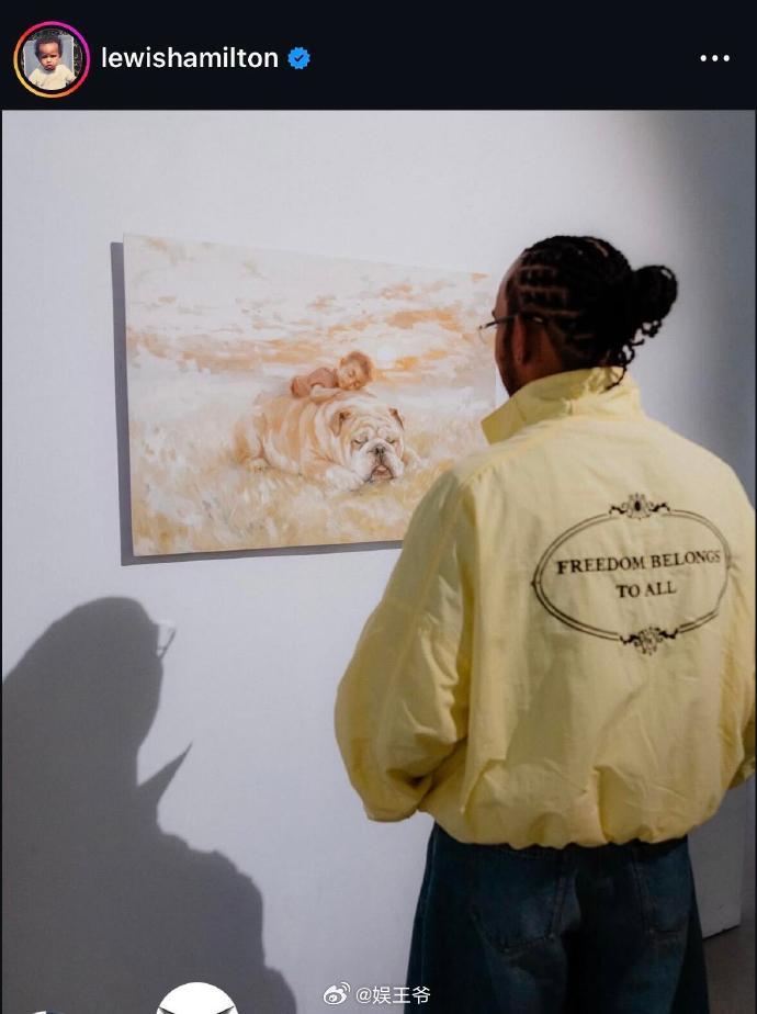 汉密尔顿ins中英双语感谢了🇨🇳粉丝，好真诚 