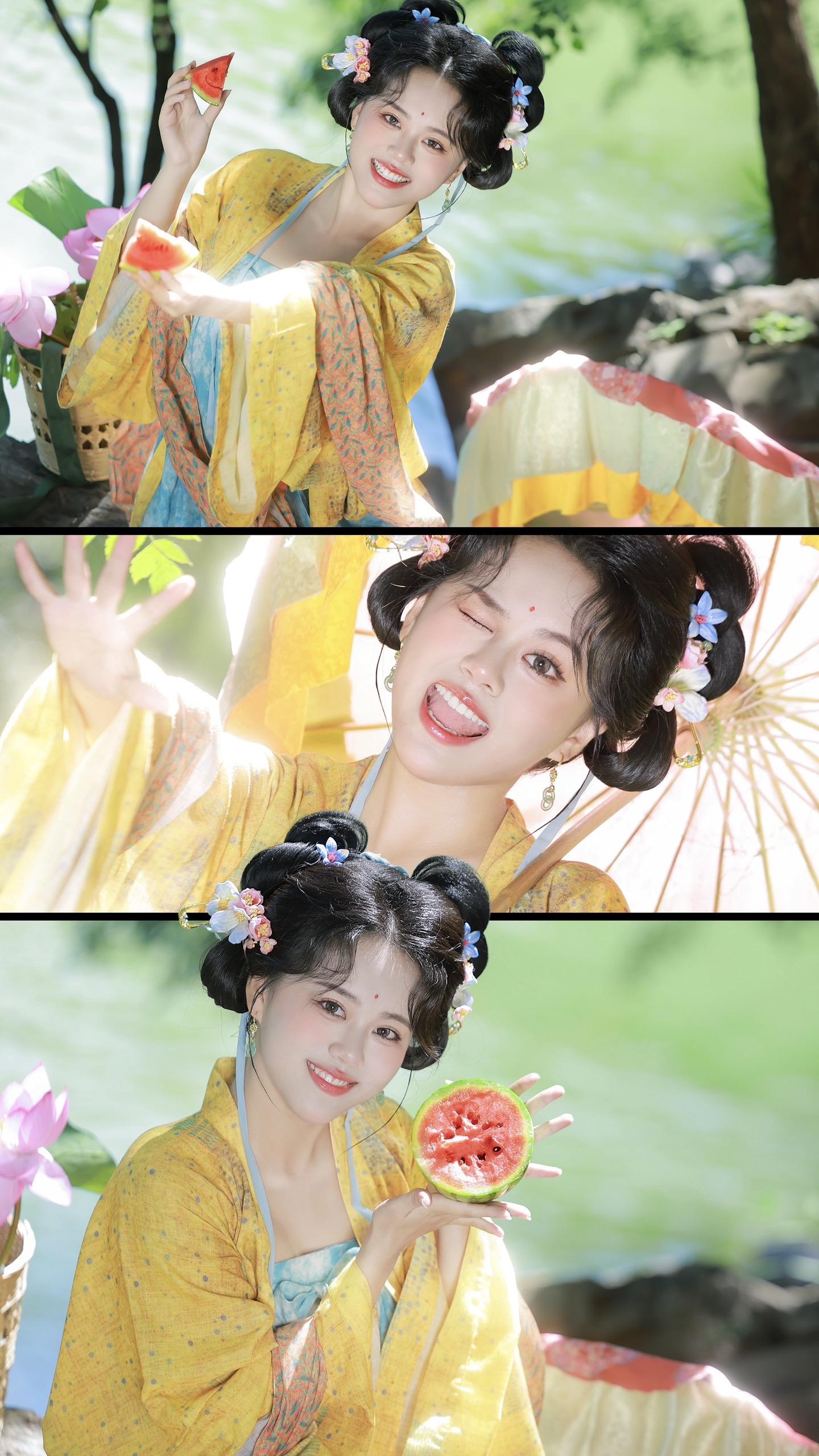 夏天是彩色的小西瓜🍉『客』。可可爱爱的彩色夏天！