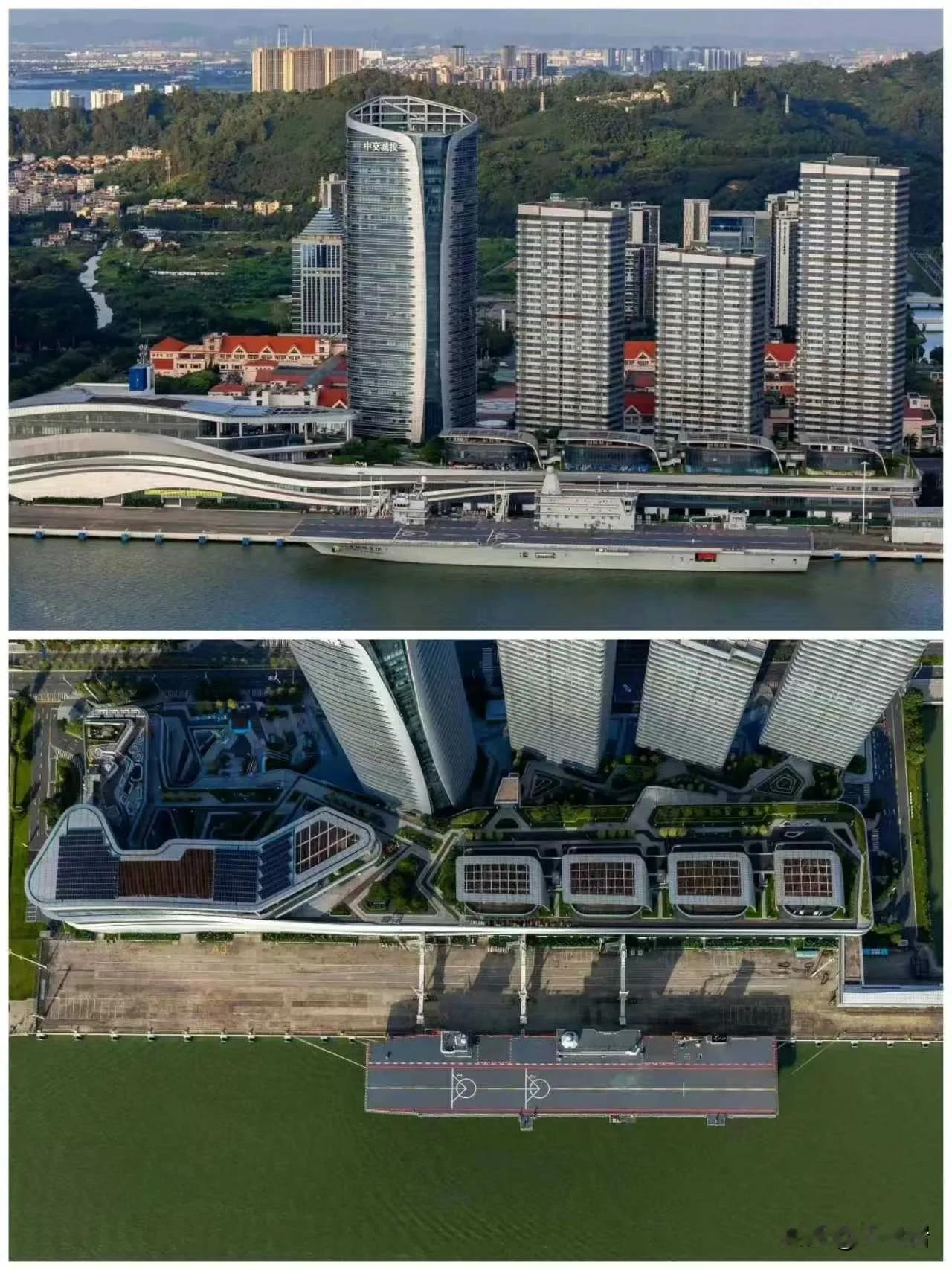 中国的民用航母干嘛好呢？
嗯，说好了，这是条科考船，不过美国人总不放心……
他们