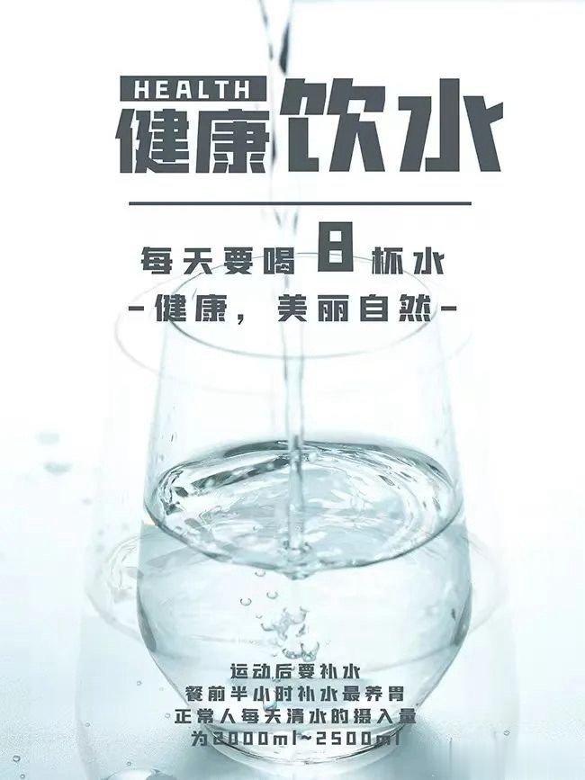 #医生点名3类人睡前喝水##健闻登顶计划##健康食验计划# 喝水时间的建议安排第