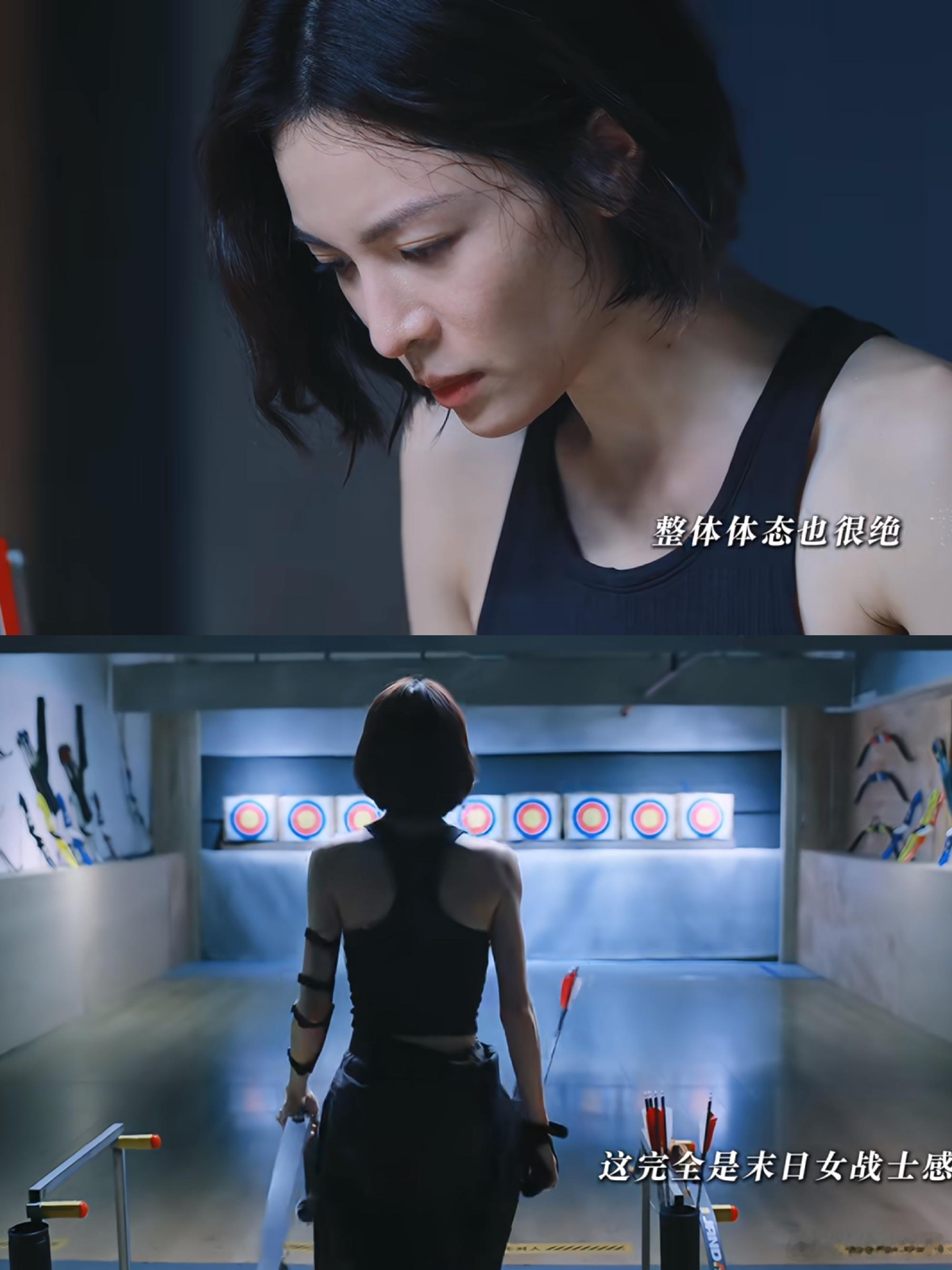 钟楚曦举铁举出来的手臂线条汗水雕琢身材女生拥有力量感真的格外迷人 