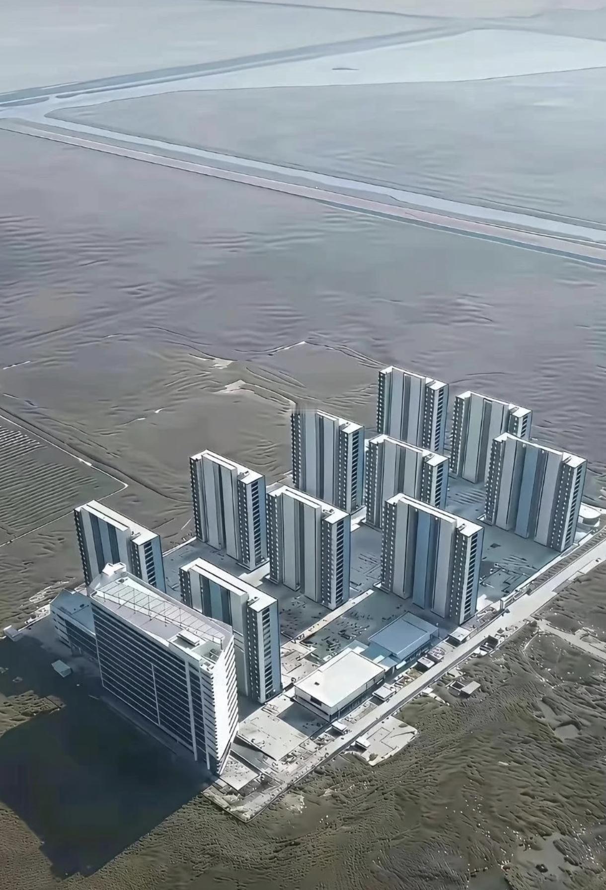 孤零零的小区，当初开发商不会随便拿地，肯定和当地政府都沟通好了的。大胆猜测一下广