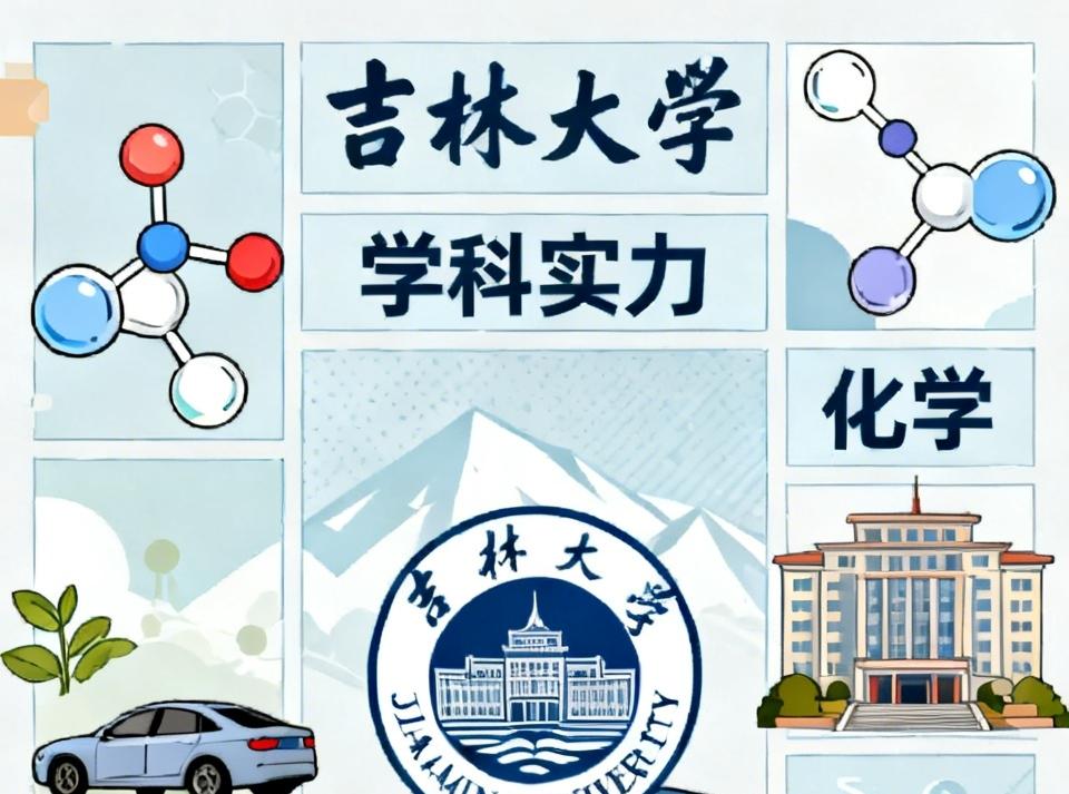 吉林大学，拥有绝对的实力，不只有地学，法学，更厉害的是

化学
车辆工程
考古学
