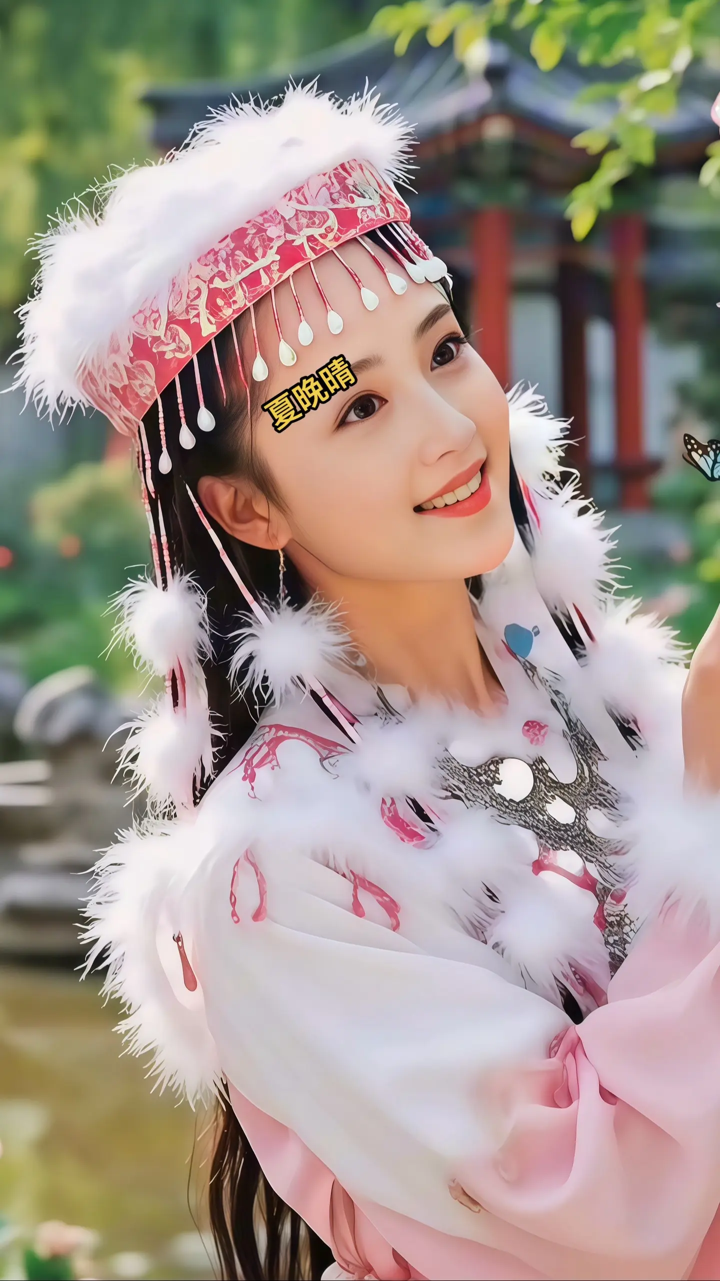 古风 古装造型 经典角色仿妆 香妃 香妃引蝶舞翩翩