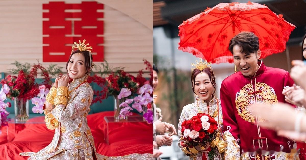 💖黄美棋锺健威结束11年爱情长跑，巨型龙凤镯如哑铃般份量十足！
💖恭喜恭喜！