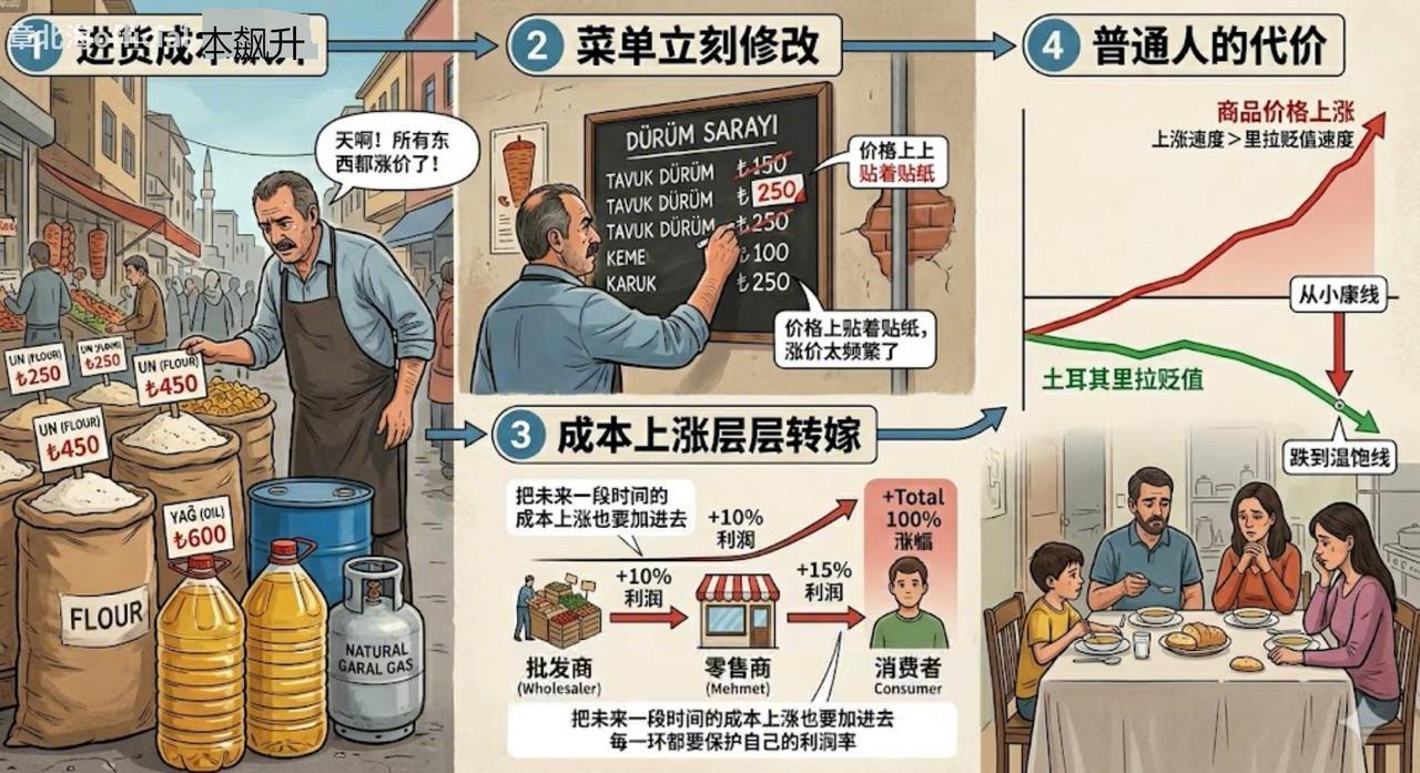 恶性通胀谁是赢家？土耳其政府赖掉国债，富人低息借钱买资产！

谁在这场通胀中亏了