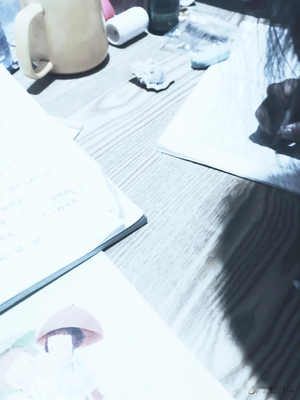 “老妈我退步了，这次语文测试我才整个80分怎么办。”

吃过晚饭的时候，两个女儿