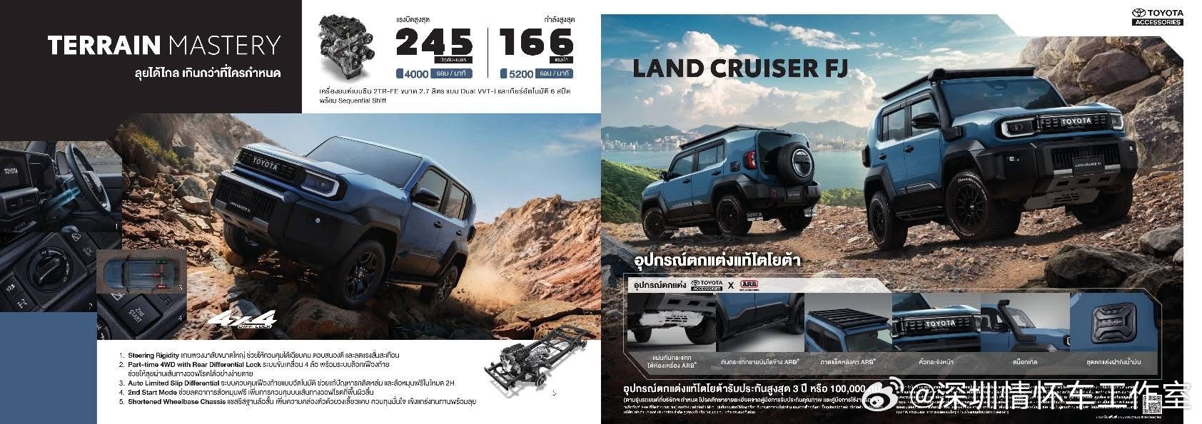 2026 兰德酷路泽FJ，FJ命名时隔9年回归，丰田首次将FJ独立为紧凑型硬派系