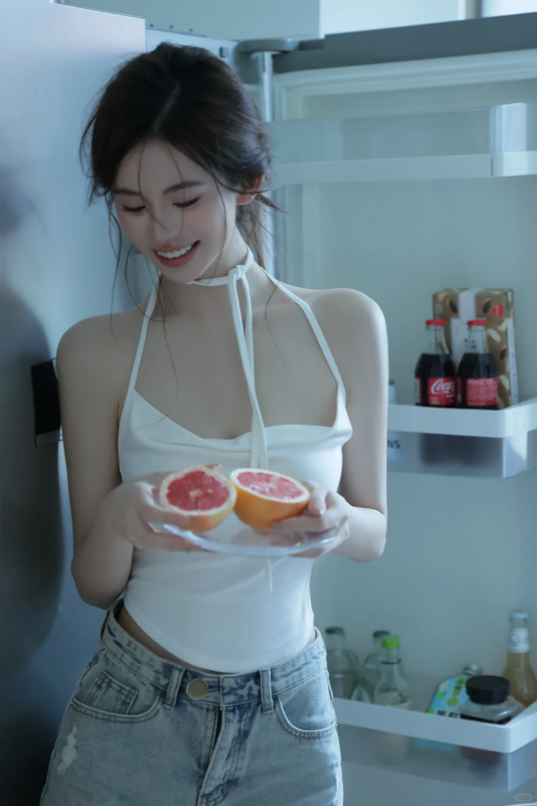 “爱上了一个人眼睛不说谎”