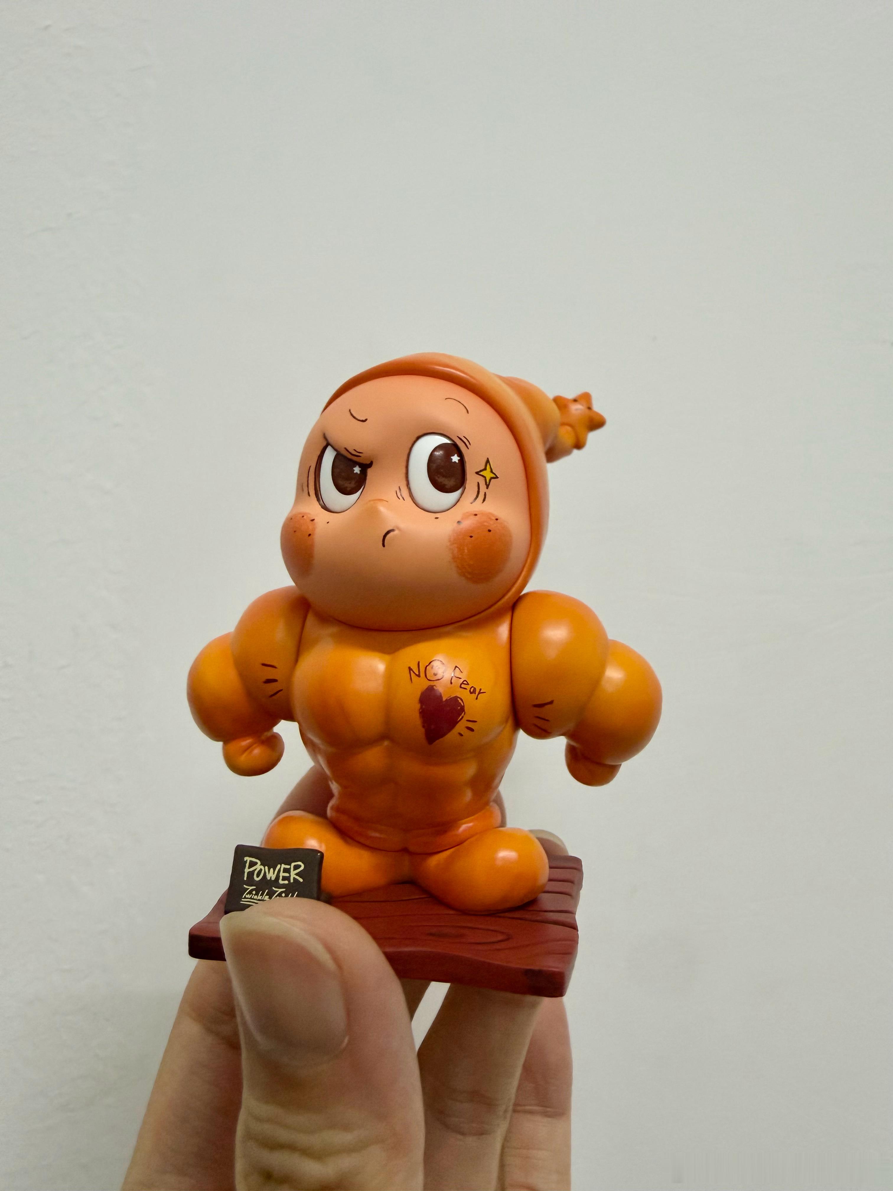 这是我人生第一次抽盲盒抽到一个power星星人 