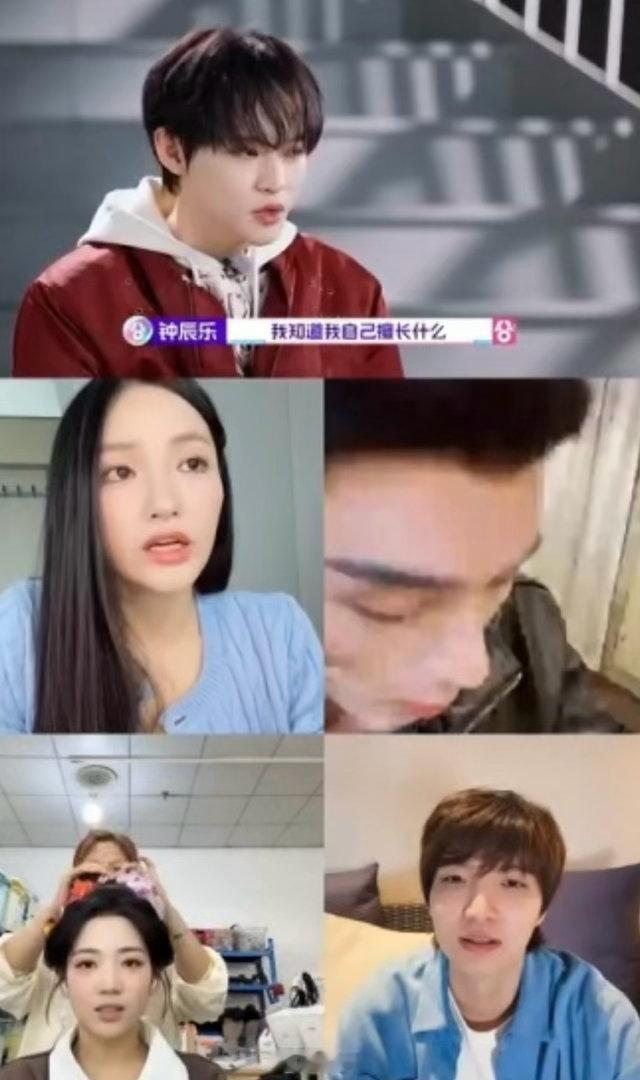 姚弛嗑上钟辰乐和余宇涵了超燃青春的合唱 “命中注定”这四个字从姚弛嘴里说出来，说