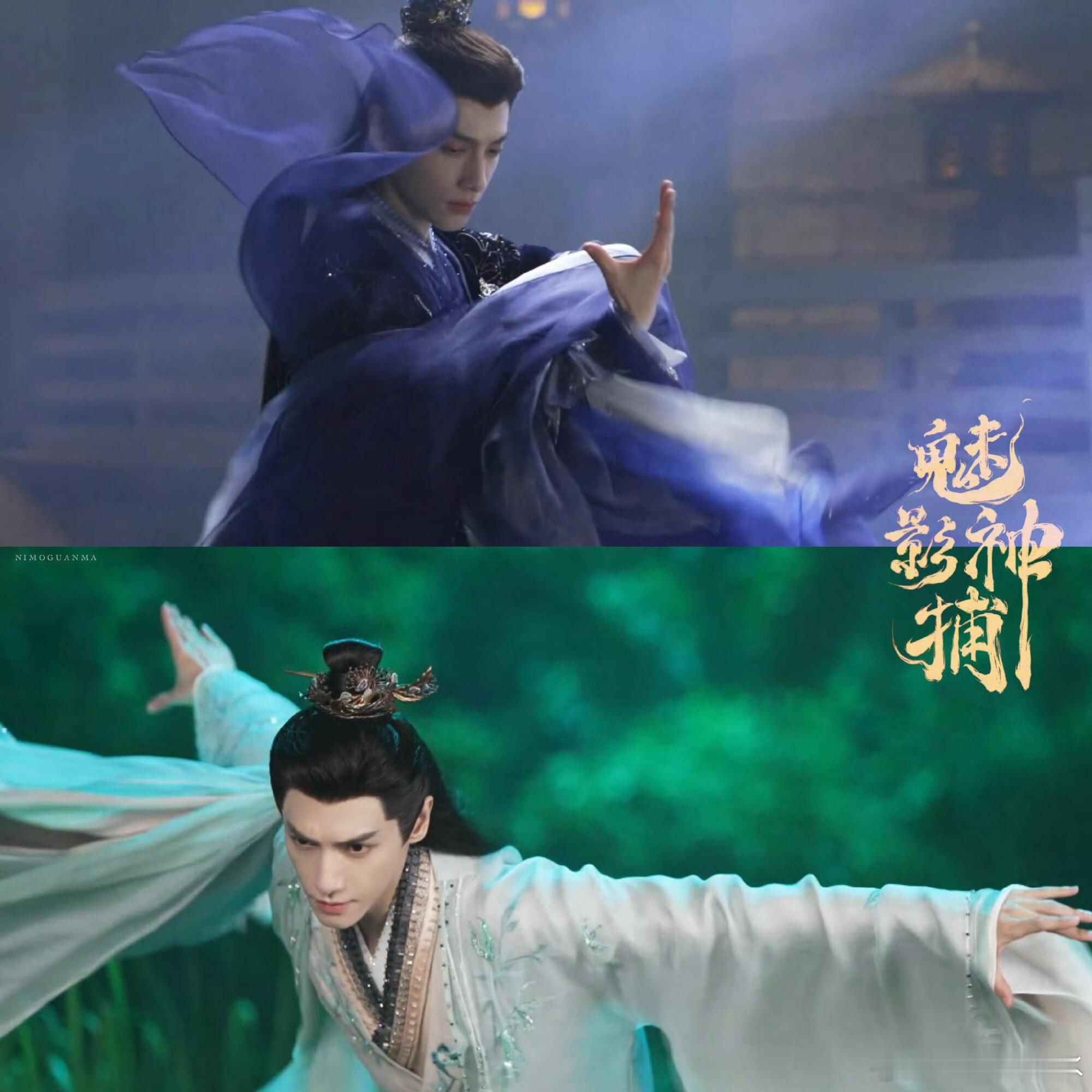 罗云熙卷威亚罗云熙空中打戏危险时躲黎斯身后准没错！罗云熙威亚打戏绝，动作流畅转体