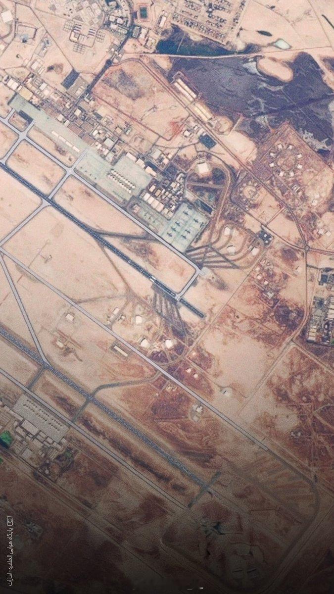 伊朗法尔斯通讯社发布了阿联酋达夫拉空军基地的卫星照片，目前该基地驻有数千美军。 