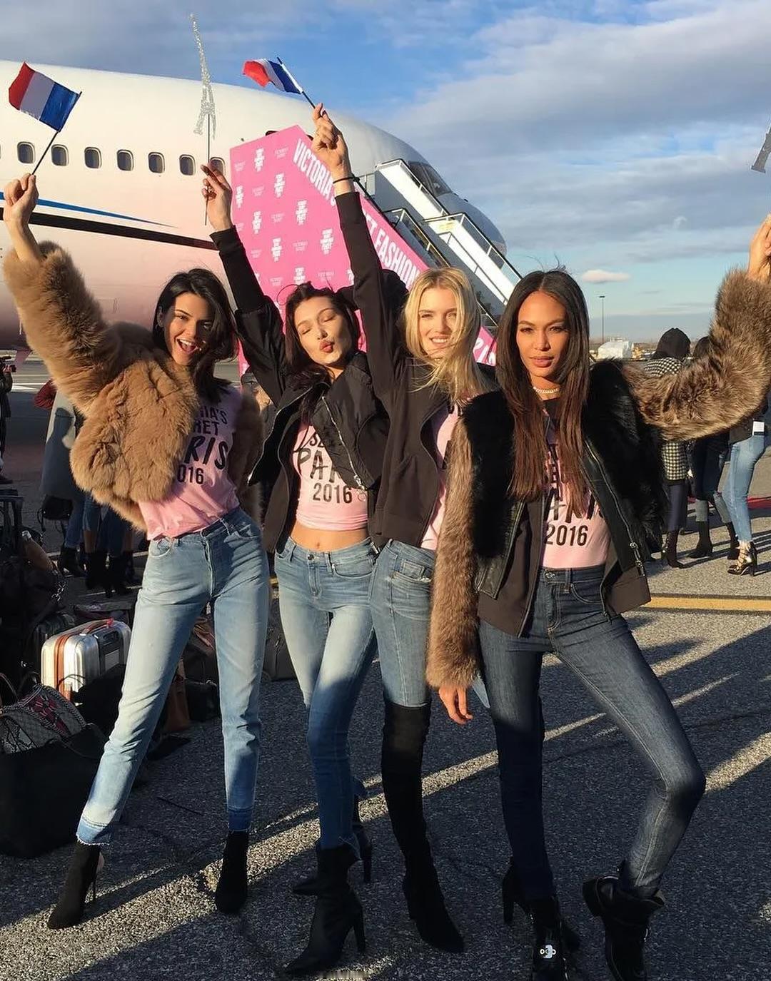 欢迎搭乘2006&2016天使航班，与维密天使一起同行维多利亚的秘密 维密天使 