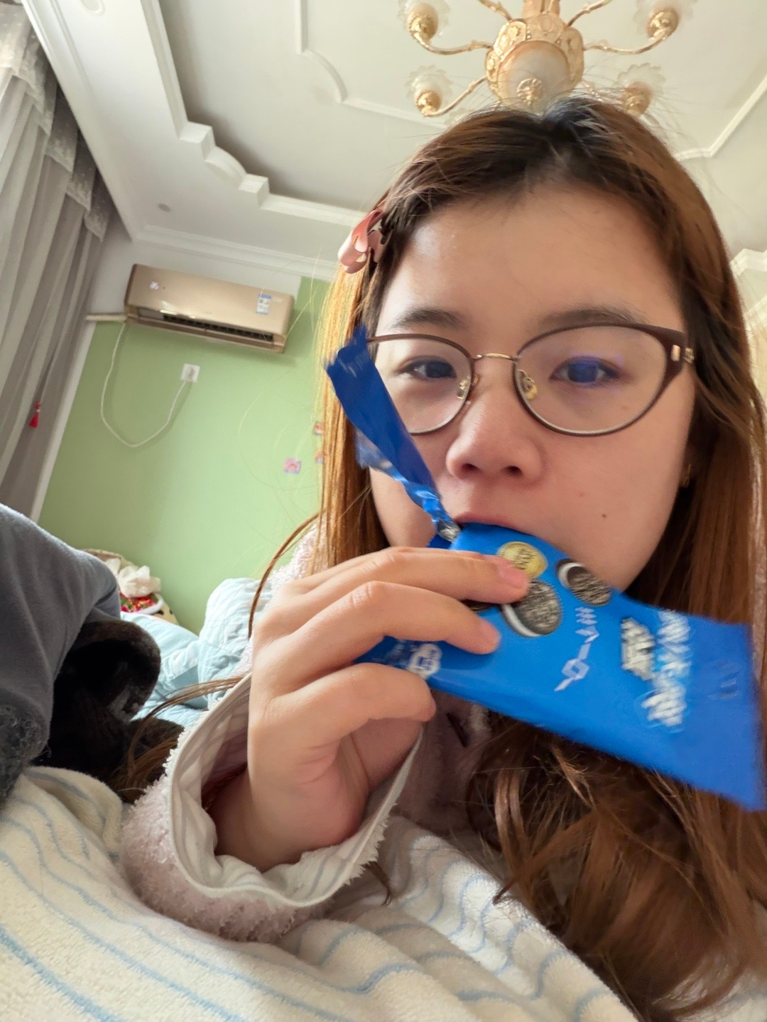 在家当猪非常之舒适