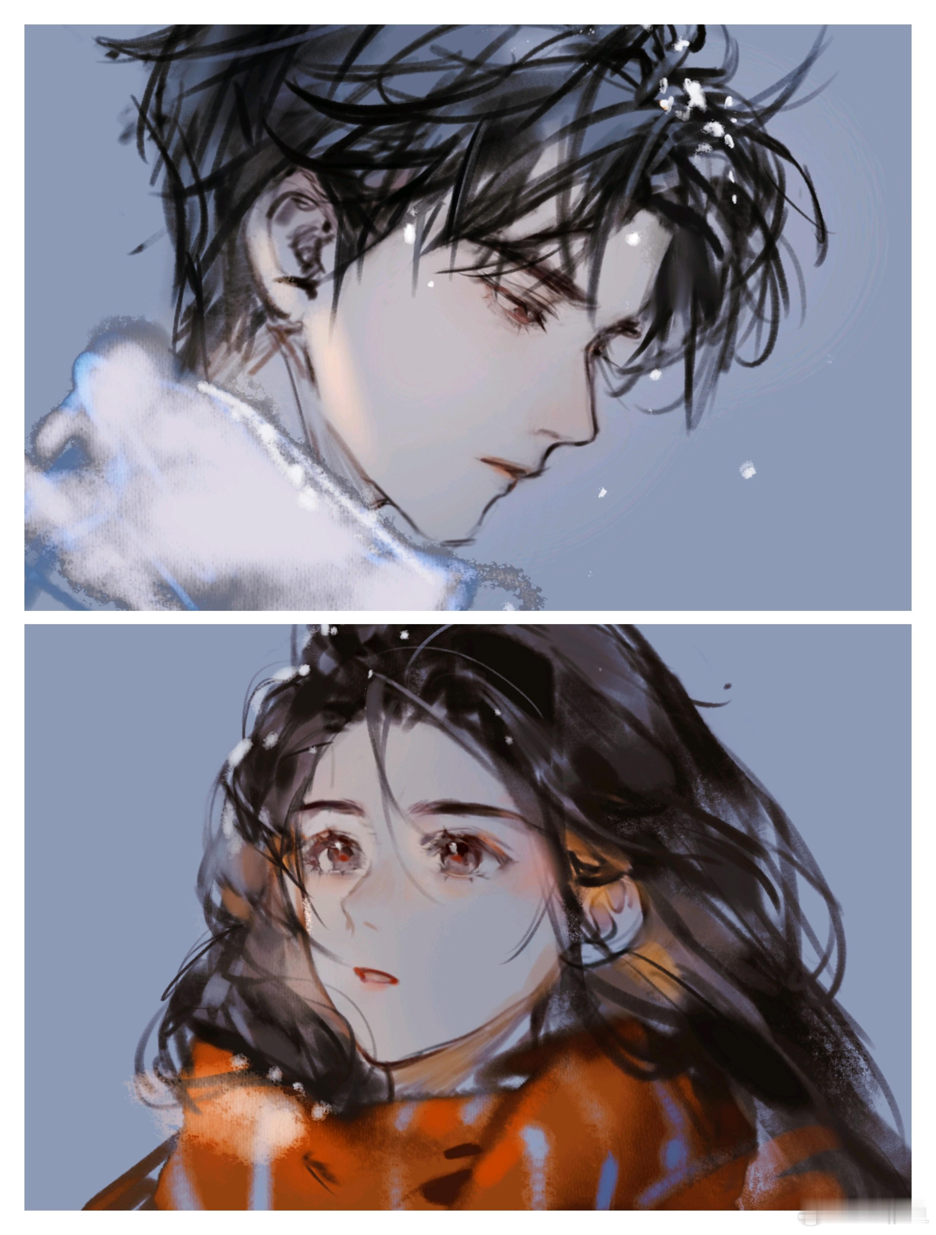 初雪❄️设定为没头脑不高兴2.0，我要再摸一百年的鱼[嘘] ​​​