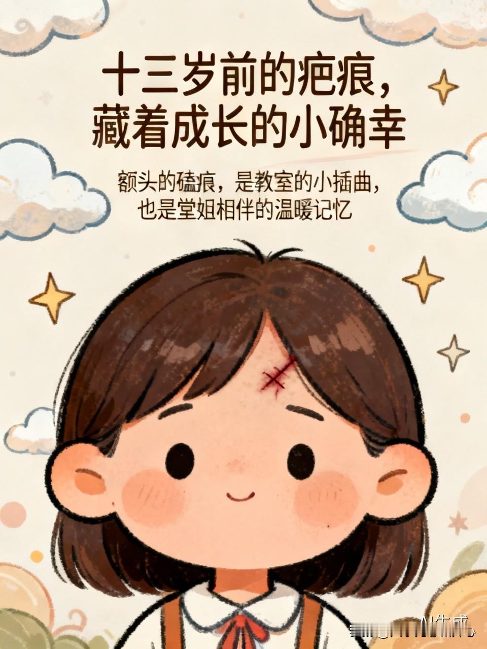 全网寻找13周岁以前身上因为小意外而留下疤痕的人。
我估计十四亿人里得有十三亿人