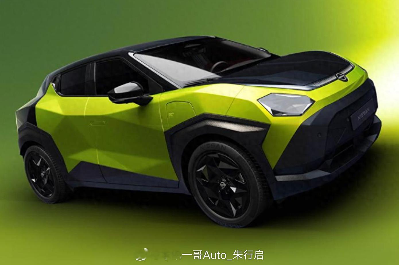日产公布第三代日产JUKE的官图新车的造型看着棱角分明就是感觉这个绿色太扎眼了点