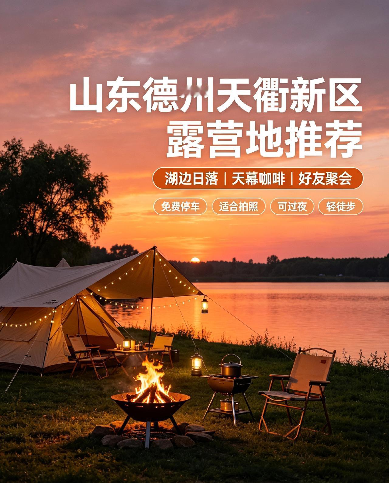 山东德州天衢新区露营地推荐