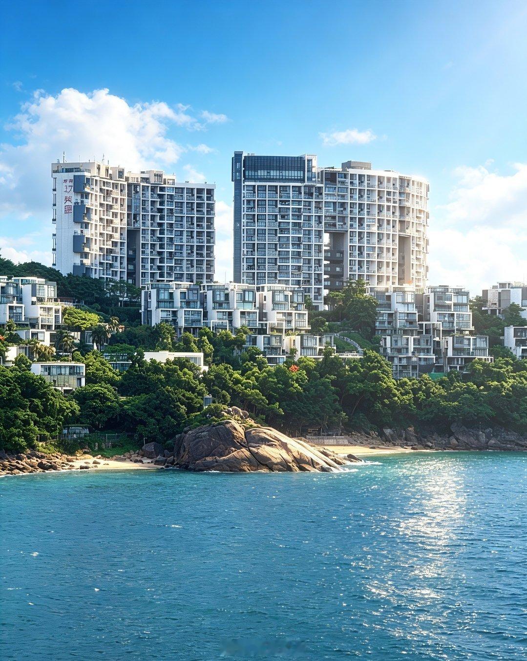 王石和田小姐在深圳的海景婚房，本来想用爱巢，感觉还是不太合适。 深圳