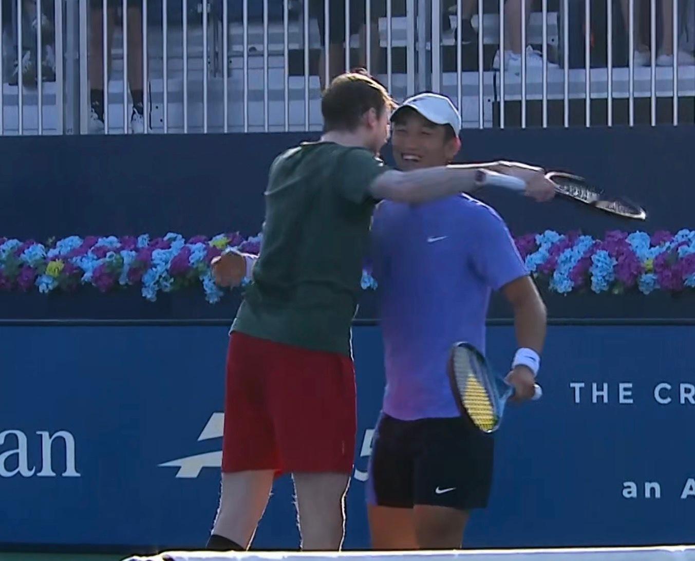 商竣程/布勃利克刚刚在迪拜男双首轮挽救四个赛点，4-6/6-4/12-10逆转成